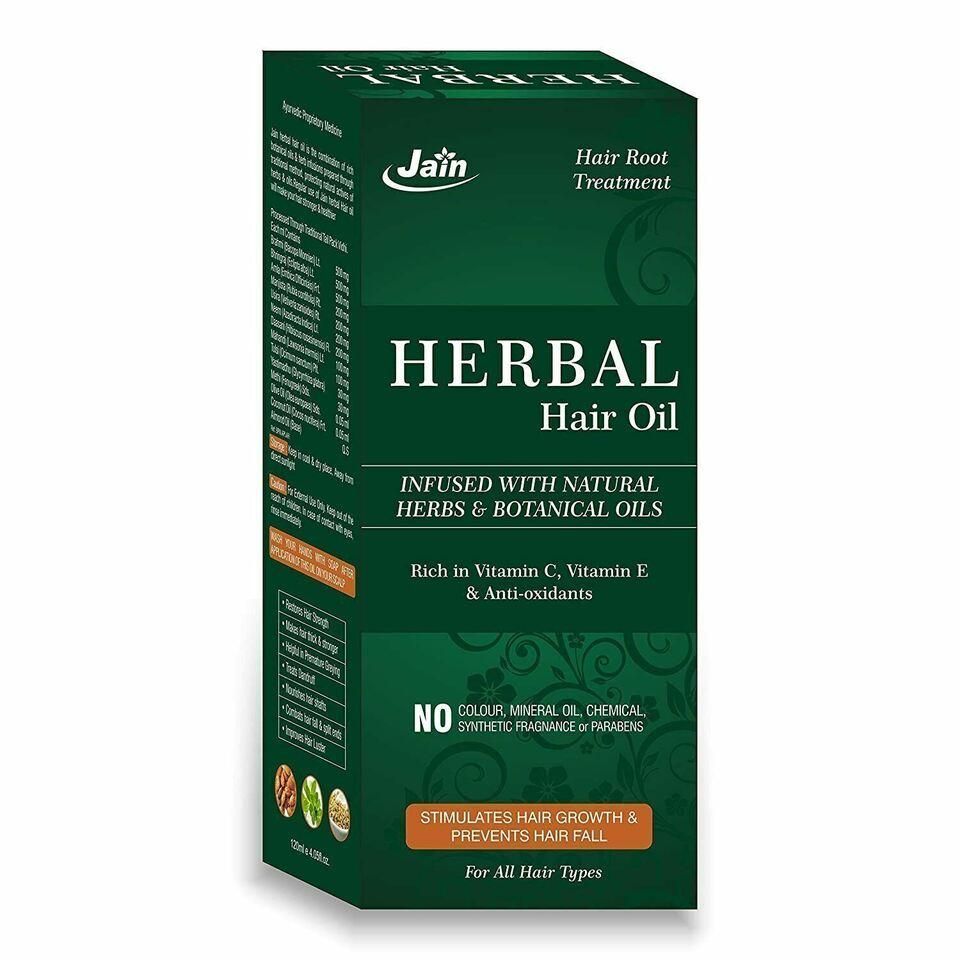 Herbs and Botanical Oil Infused Herbal Hair Oil (Pack of 2)