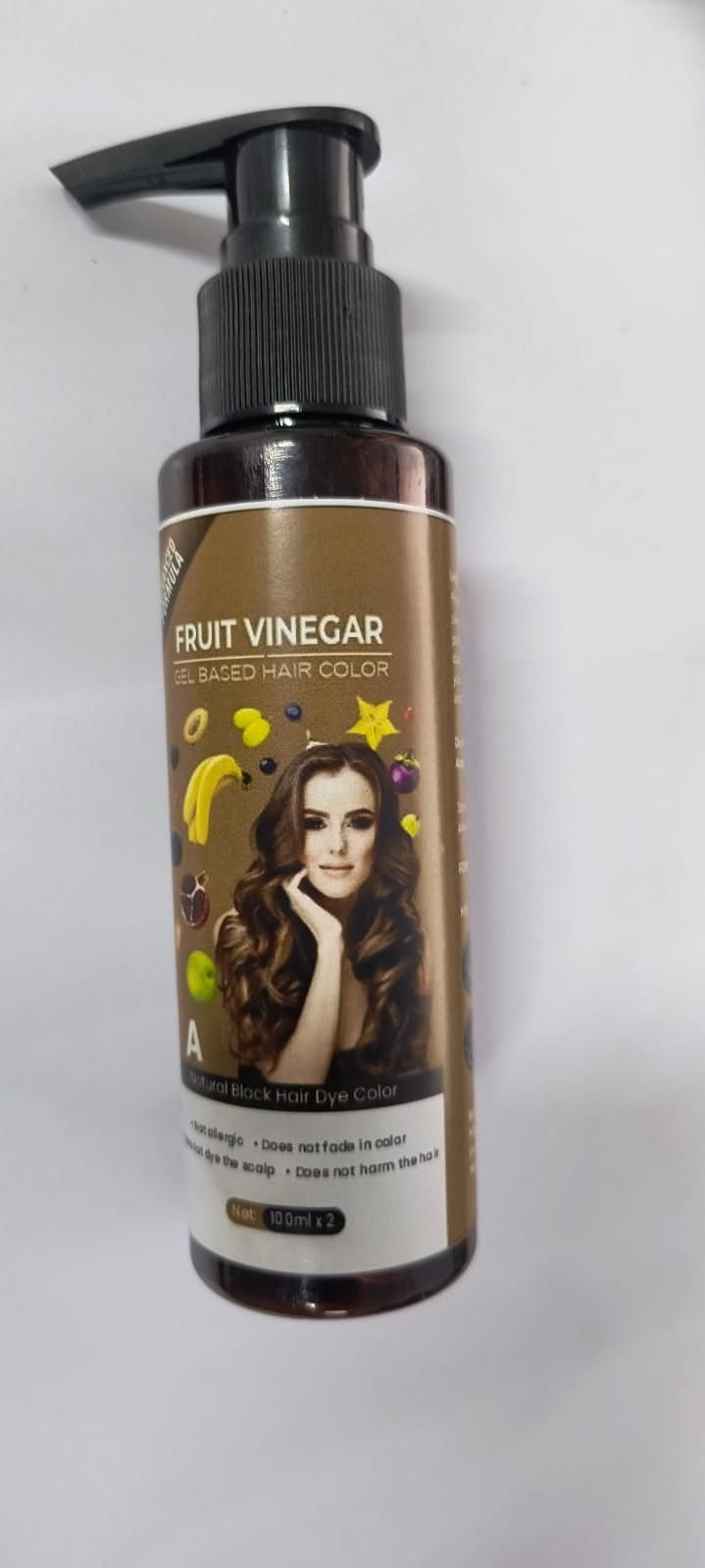 Fruit Vinegar Gel Based Hair Color 100ml Each (Pack of 2)