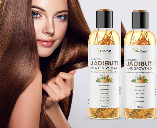 TryOnes Ayurvedic Jadibuti Hair Growth Oil 100ml(Pack Of 2)