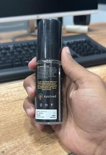 Ayurved 2 in 1 Instant Hair Color Spray with German Formula(Pack Of 2)