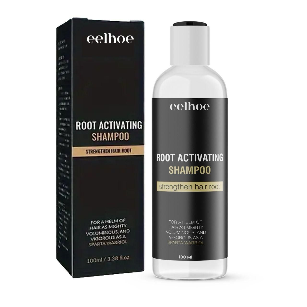 Root Activating Shampoo 100ml - Unleash the Power of Nature for Stronger, Healthier Hair  (Pack Of 2)