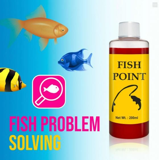 FISH POINT ? NATURAL BAIT FOR FISH 200ML Pack of 1