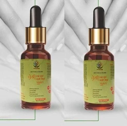 Pure & Natural Nabhi Tailam Oil 60ml (Pack of 2)