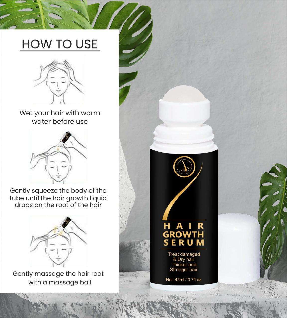 Hair Serum for Hair Growth Serum For Damaged & Dry Hair 45ml