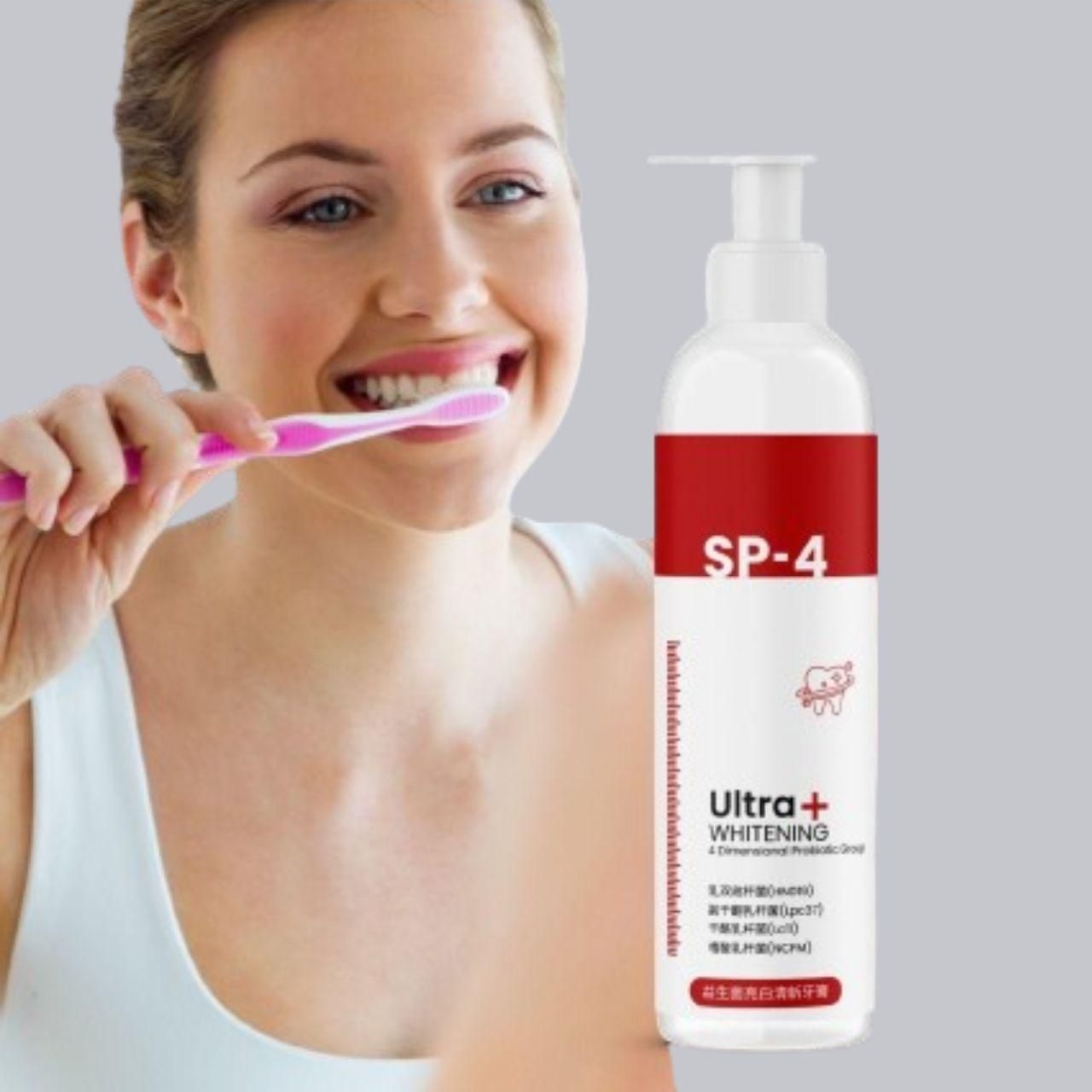 SP-4 Ultra+ Whitening Teeth 300Gram (Pack of 1)