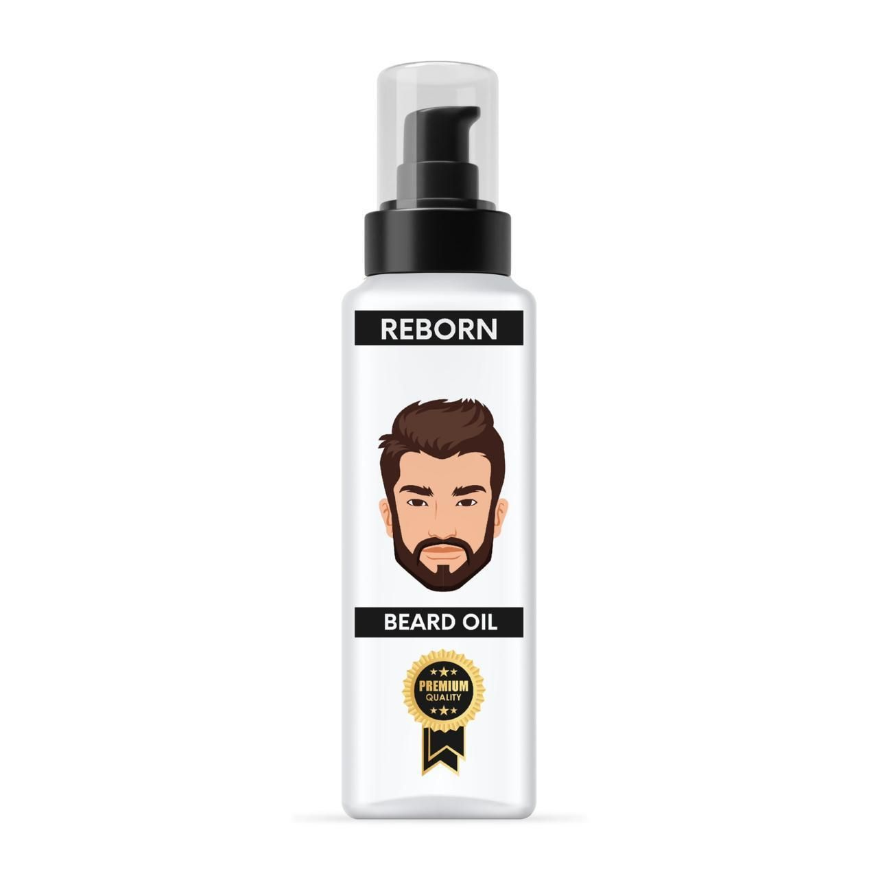 Reborn Beard Oil 100ml - Nourish and Revitalize Your Beard (Pack of 2)