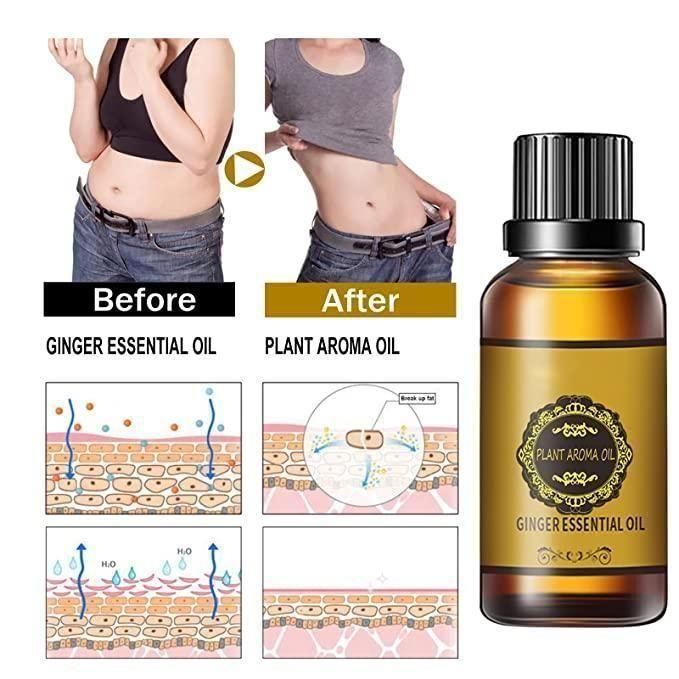 Belly Drainage Ginger Oil(Pack of 2)