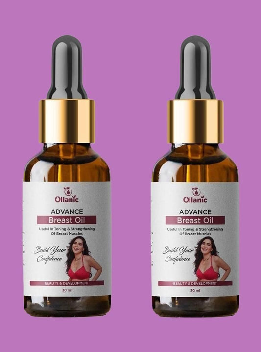 Oilanic Advance Breast Oil Combo 30ml Each (60ml) (Pack Of 2)