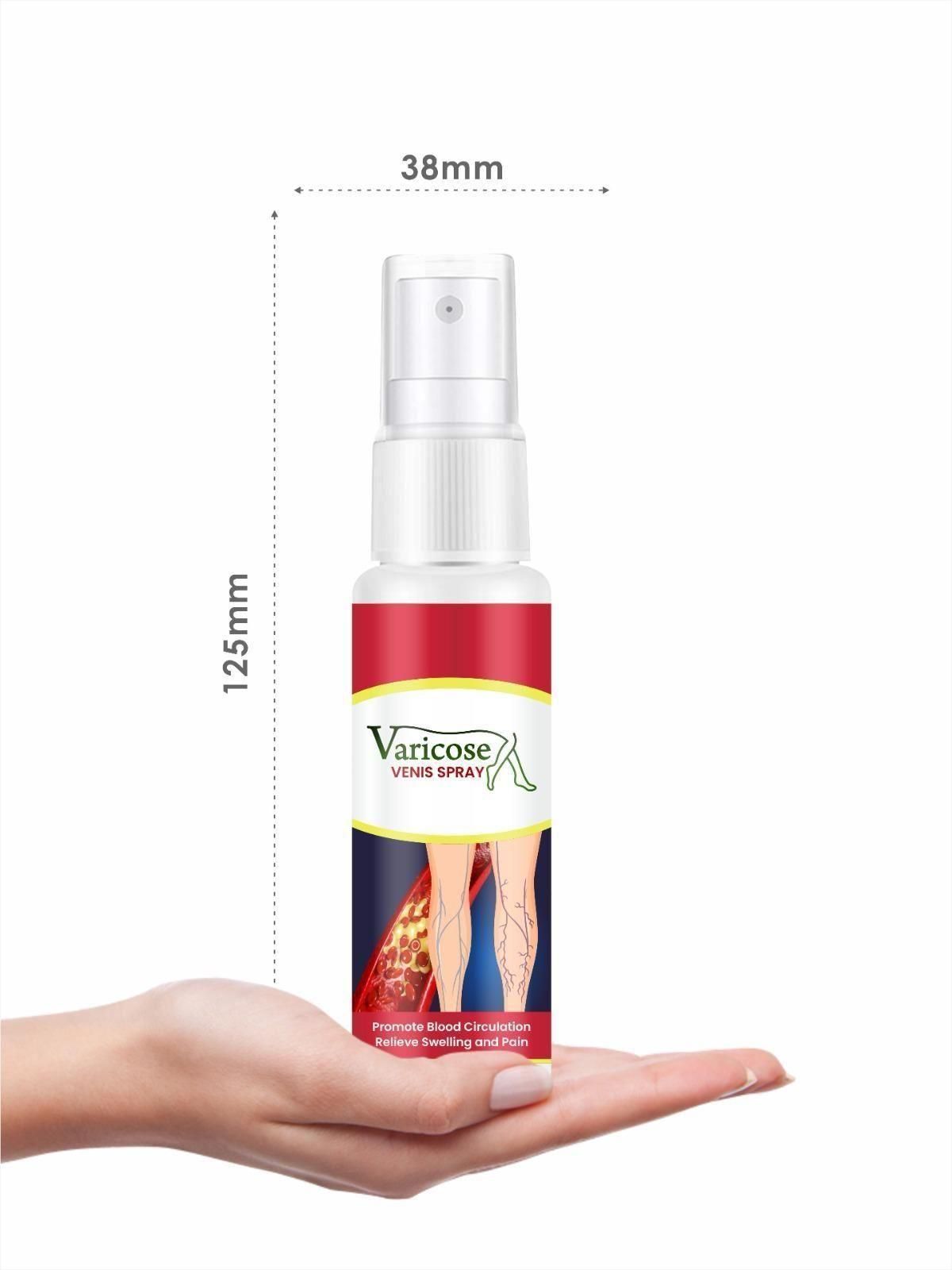 Vein Healing Varicose Veins Treatment Spray 50ml (Pack Of 2)