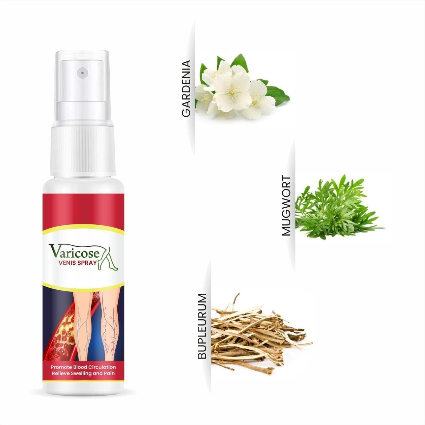 Vein Healing Varicose Veins Treatment Spray 50ml (Pack Of 2)